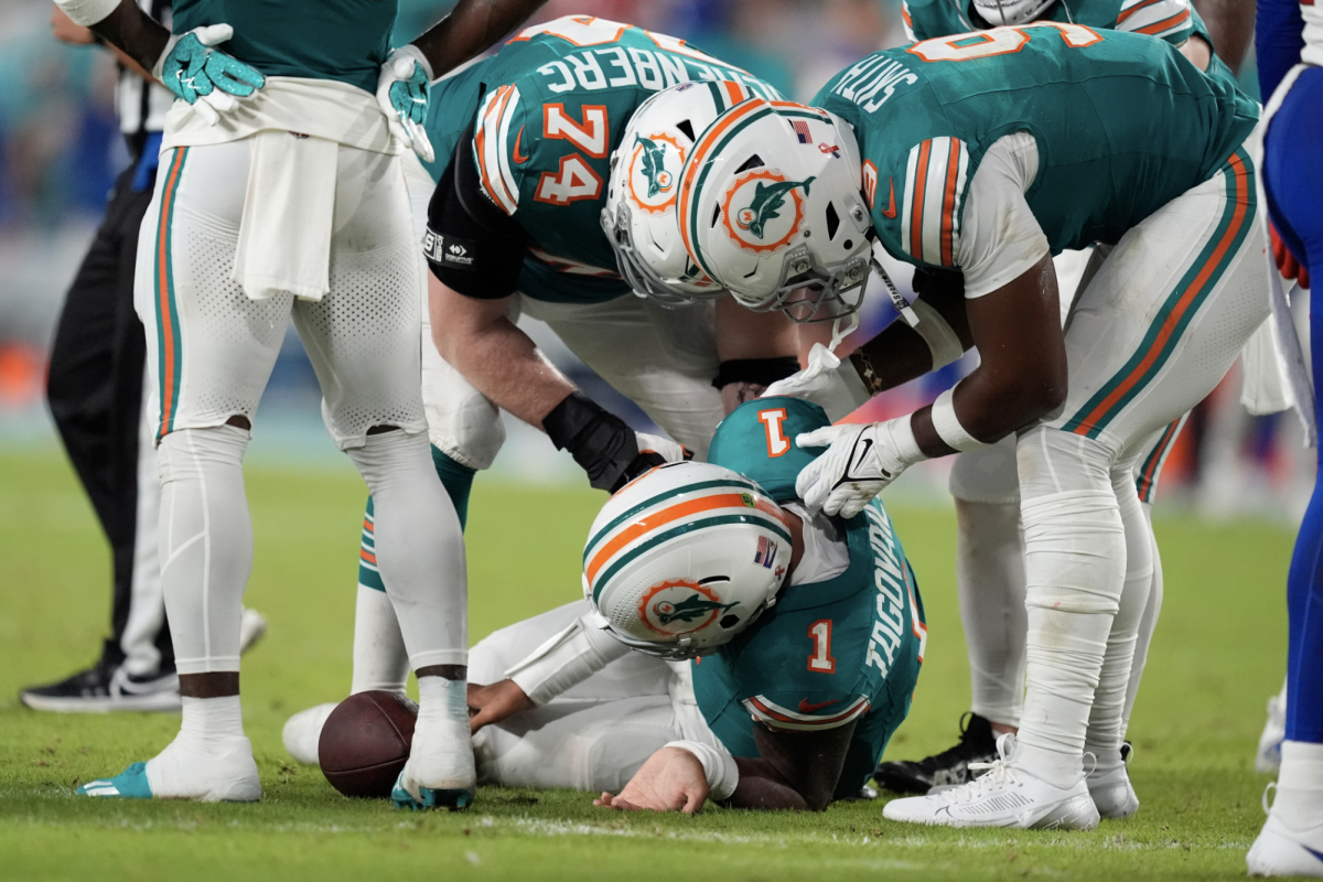 Dolphins Quarterback Suffers Another Concussion